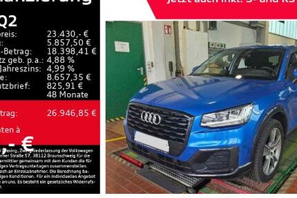 Audi Q2 75.000 km 23.430 &euro; Mössingen 72116