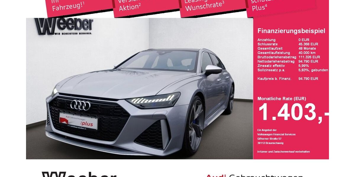 Audi RS6 61.286 km 90.980 &euro; Herrenberg 71083