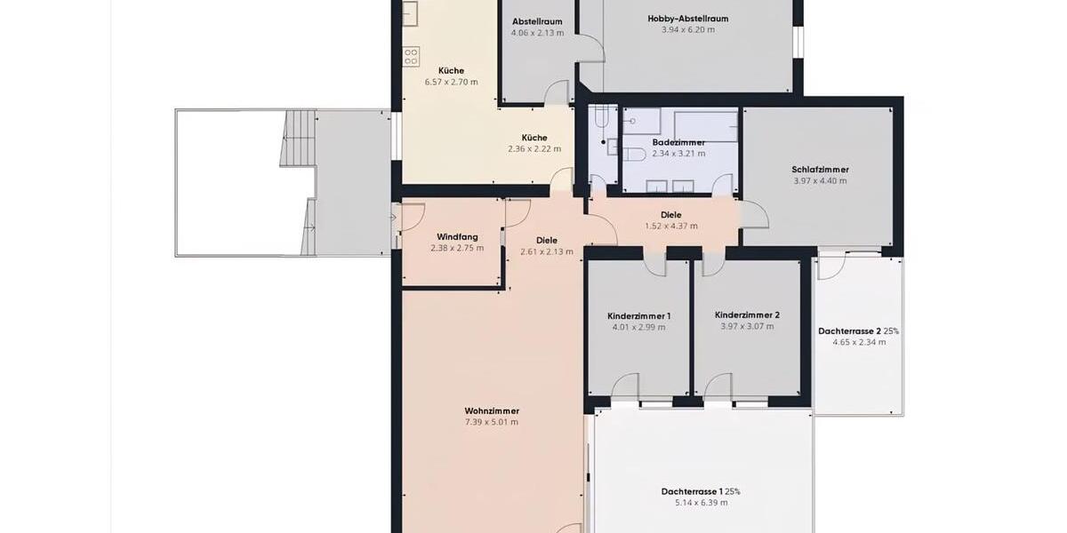 Terrassenwohnung Wildberg - 4 Zimmer, 144 m&sup2;, 399.000&euro; | Angebot:24745376