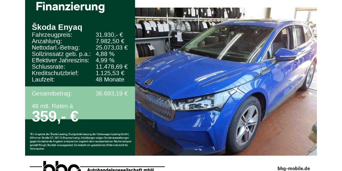 Skoda Enyaq 42.654 km 31.930 &euro; Reutlingen 72770
