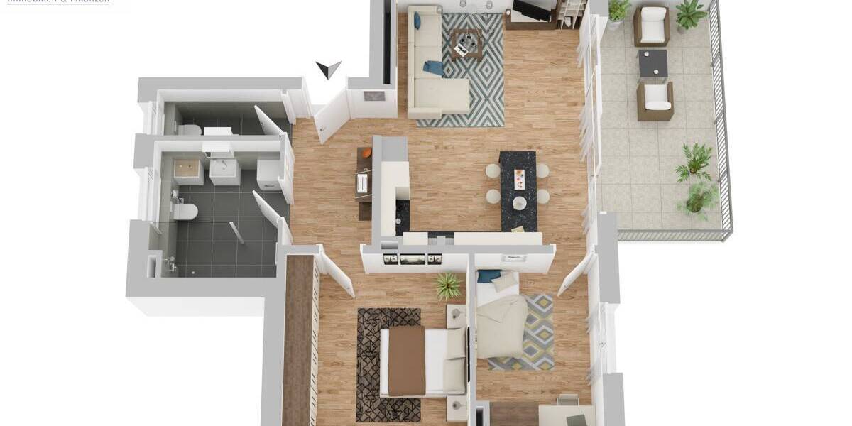 Etagenwohnung Mössingen / Öschingen Öschingen - 3 Zimmer, 79 m&sup2;, 472.000&euro; | Angebot:25684770