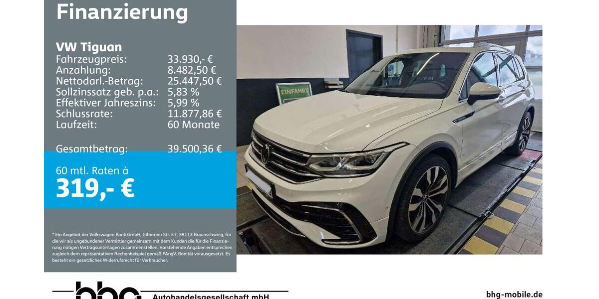 VW Tiguan 54.285 km 33.930 &euro; Mössingen 72116
