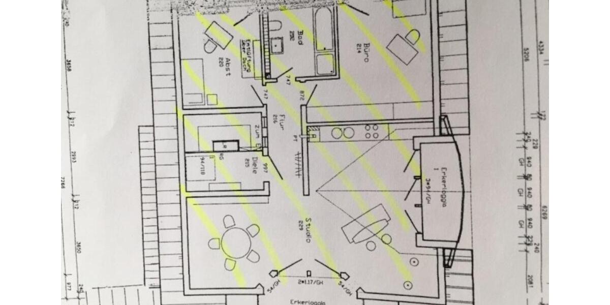 Dachgeschoßwohnung Rottenburg am Neckar - 2 Zimmer, 82 m&sup2;, 490&euro; | Angebot:25272110