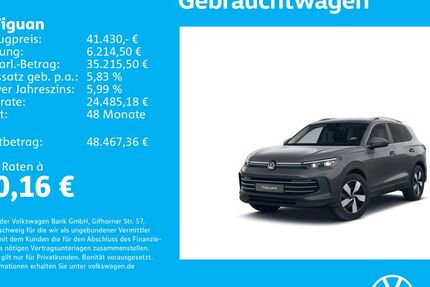 VW Tiguan 1.505 km 41.430 &euro; Stuttgart-Feuerbach 70469