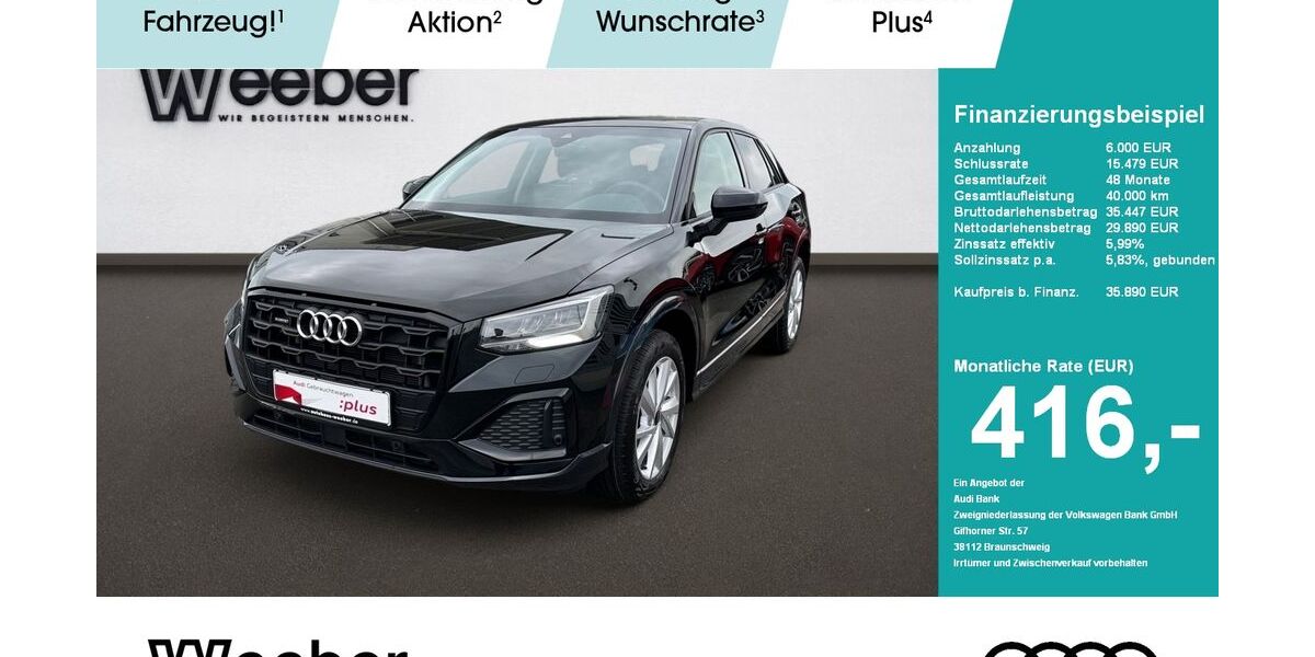 Audi Q2 28.980 km 34.389 &euro; Weil der Stadt 71263