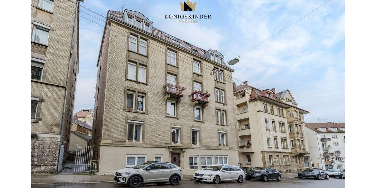 Etagenwohnung Stuttgart West - 3 Zimmer, 76 m&sup2;, 299.000&euro; | Angebot:25815713