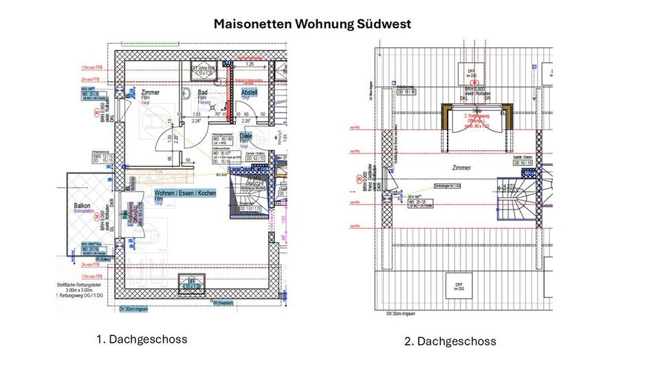 Maisonettenwohnung Jettingen - 3.5 Zimmer, 73 m&sup2;, 927&euro; | Angebot:26597562
