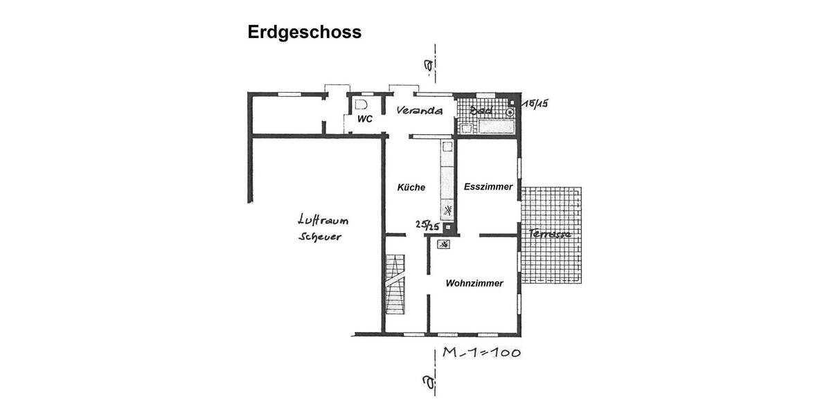Einfamilienhaus Bodelshausen - 6 Zimmer, 90 m&sup2;, 199.000&euro; | Angebot:25684912