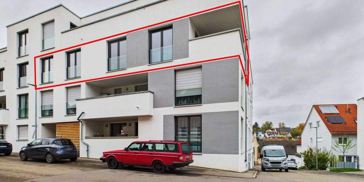 Etagenwohnung Aidlingen - 4 Zimmer, 115 m&sup2;, 594.000&euro; | Angebot:25680031