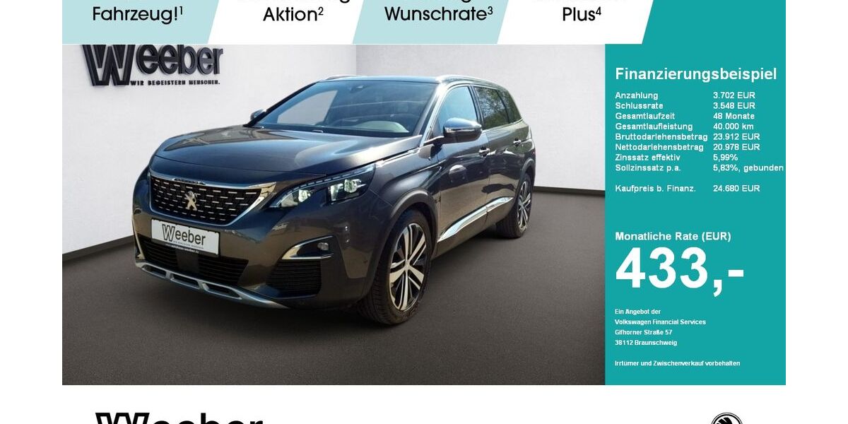 Peugeot 5008 55.159 km 24.680 &euro; Herrenberg 71083