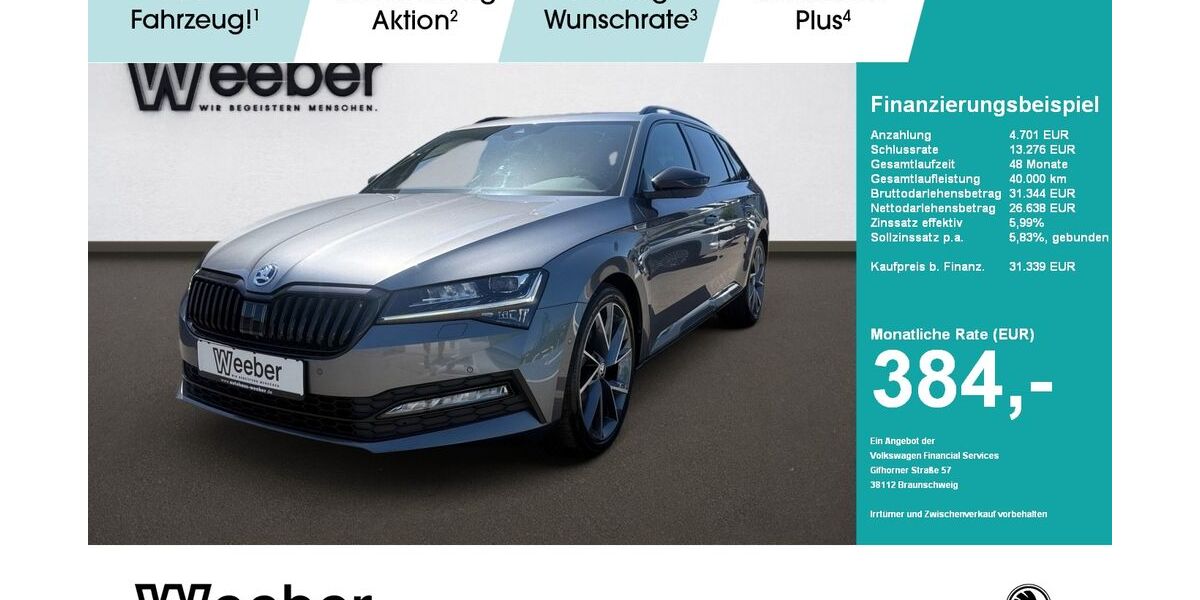 Skoda Superb 74.406 km 31.129 &euro; Weil der Stadt 71263
