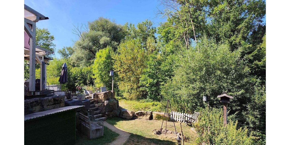 Einfamilienhaus KfW40Plus-direkt am Bach, Natur pur - Einfamilienhaus Ofterdingen | Angebot:27517334
