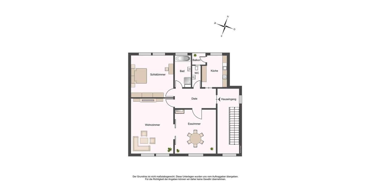 Etagenwohnung Stuttgart Süd - 3 Zimmer, 92 m&sup2;, 398.000&euro; | Angebot:25704681