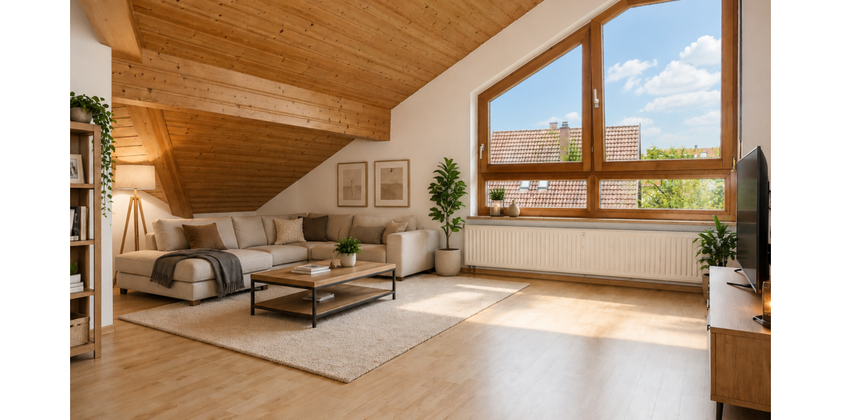 Etagenwohnung Kirchentellinsfurt - 2 Zimmer, 54 m&sup2;, 199.500&euro; | Angebot:25383469