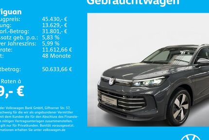 VW Tiguan 1.505 km 44.930 &euro; Stuttgart-Feuerbach 70469
