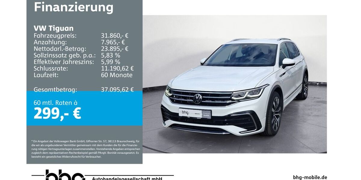 VW Tiguan 54.285 km 31.860 &euro; Mössingen 72116