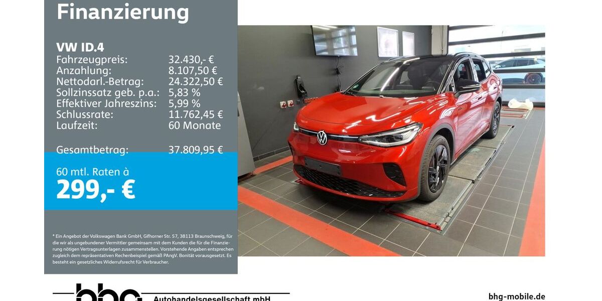 VW ID.4 62.400 km 32.430 &euro; Reutlingen 72770