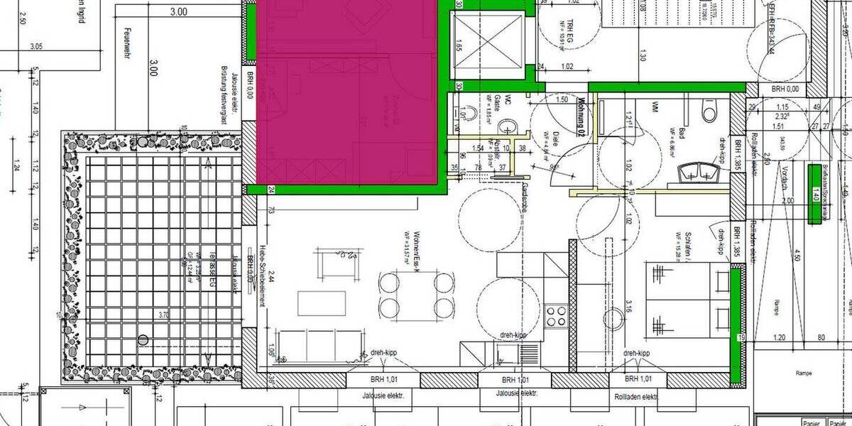 Etagenwohnung Rottenburg am Neckar Rottenburg - 2 Zimmer, 68 m&sup2;, 1.050&euro; | Angebot:26029188