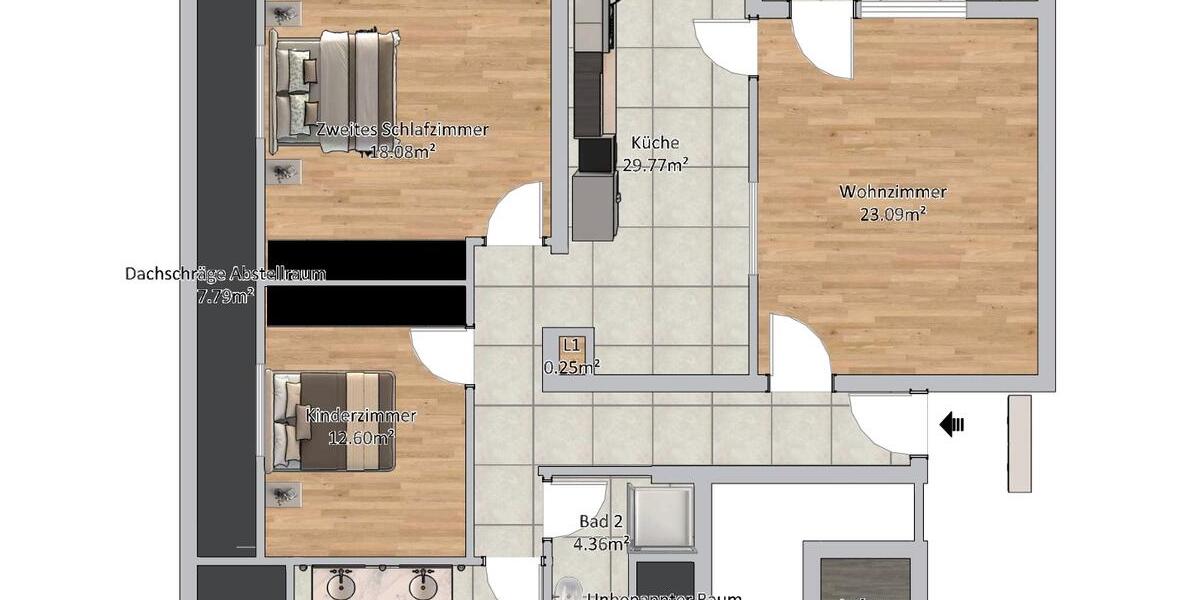 Etagenwohnung Metzingen - 3.5 Zimmer, 98 m&sup2;, 399.000&euro; | Angebot:27464074