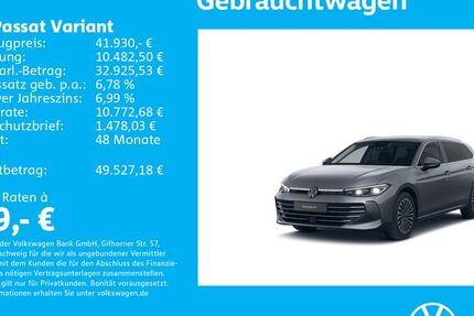 VW Passat Variant 1.505 km 41.930 &euro; Stuttgart 70563