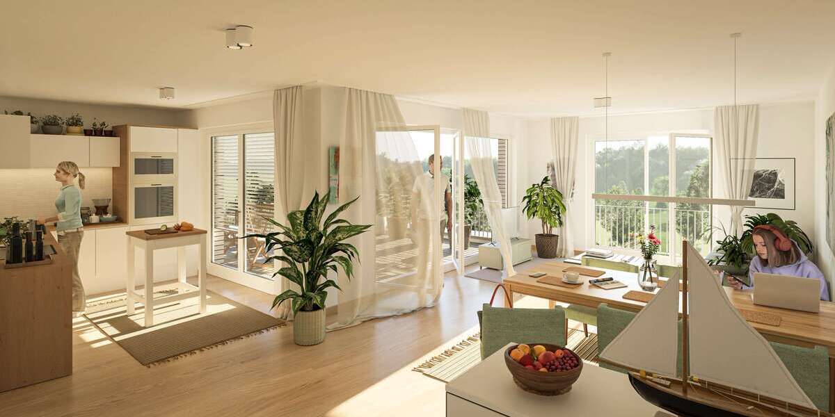 Etagenwohnung Kirchentellinsfurt - 3 Zimmer, 94 m&sup2;, 645.064&euro; | Angebot:25316533