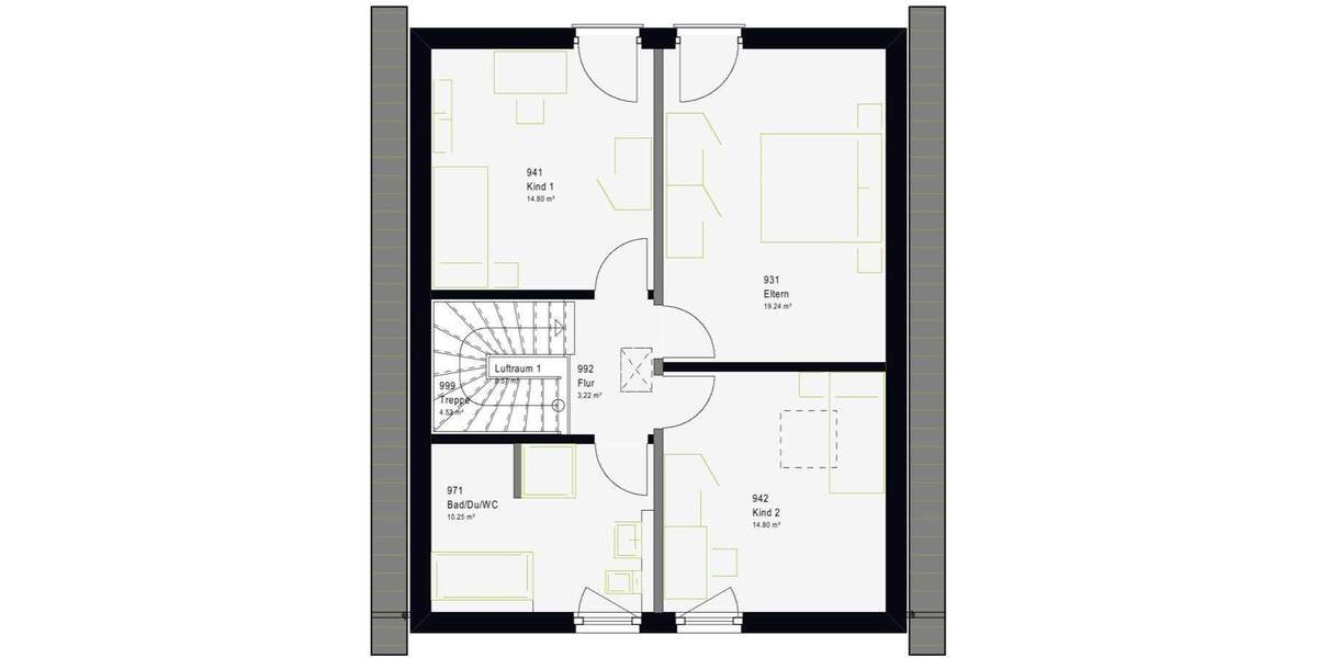 Einfamilienhaus Starzach Wachendorf - 4 Zimmer, 134 m&sup2;, 399.899&euro; | Angebot:25774154