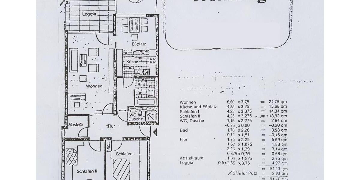 Erdgeschoßwohnung Steinenbronn - 3.5 Zimmer, 91 m&sup2;, 340.000&euro; | Angebot:25103051