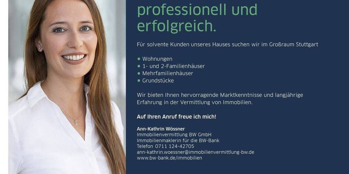 Etagenwohnung Stuttgart Rohr - 3 Zimmer, 63 m&sup2;, 250.000&euro; | Angebot:25662726