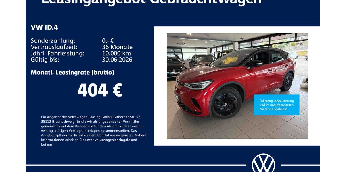 VW ID.4 84.242 km 28.930 &euro; Stuttgart-Feuerbach 70469