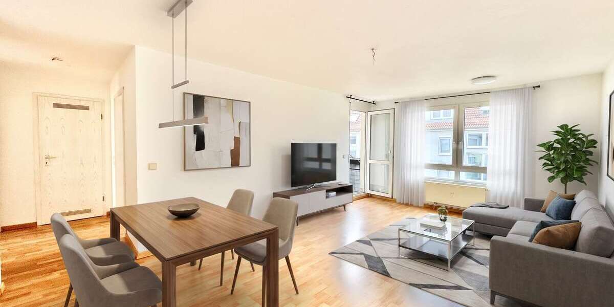 Etagenwohnung Stuttgart Fasanenhof-Ost - 3 Zimmer, 74 m&sup2;, 359.000&euro; | Angebot:27525496