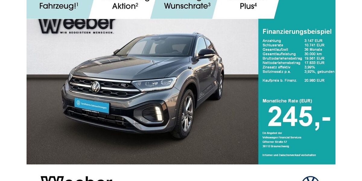VW T-Roc 45.043 km 19.289 &euro; Weil der Stadt 71263