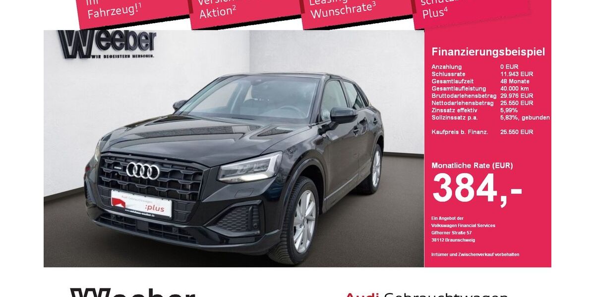 Audi Q2 48.236 km 25.550 &euro; Herrenberg 71083