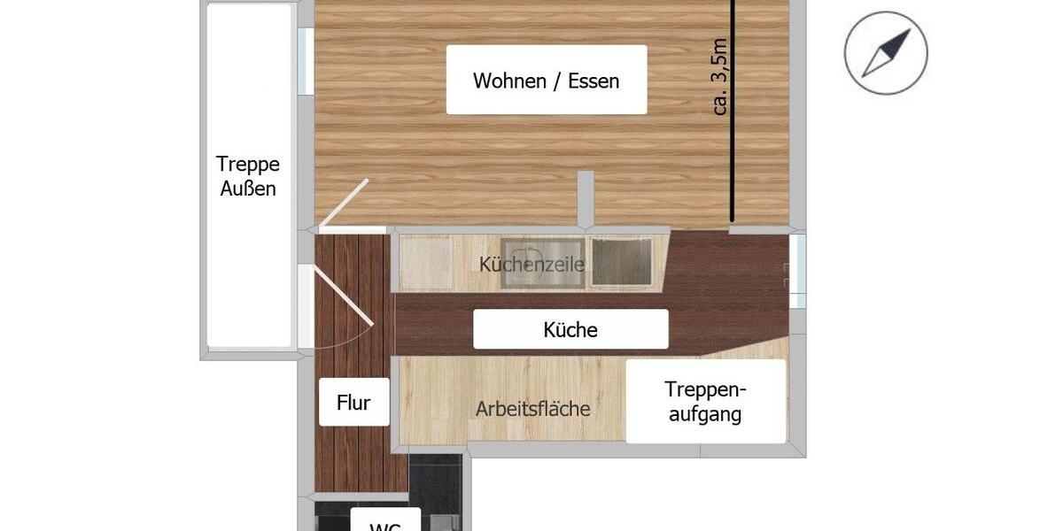 Einfamilienhaus Ebhausen - 3.5 Zimmer, 80 m&sup2;, 145.000&euro; | Angebot:26679285