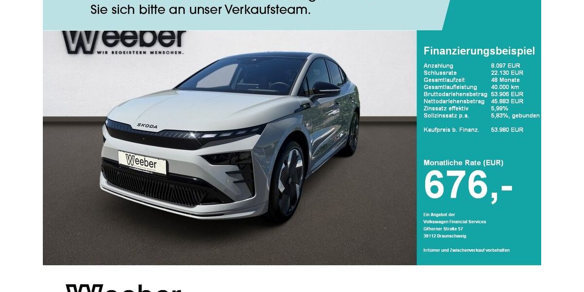 Skoda Enyaq 15.000 km 53.869 &euro; Weil der Stadt 71263