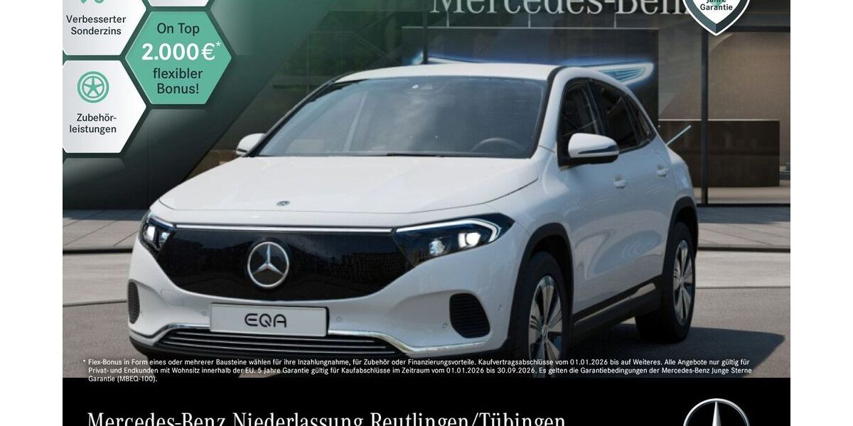 Mercedes-Benz EQA 13.595 km 36.890 &euro; Pfullingen 72793