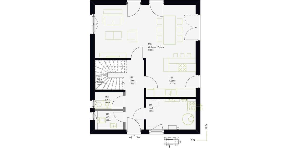 Einfamilienhaus Nufringen - 4 Zimmer, 134 m&sup2;, 739.379&euro; | Angebot:25679490