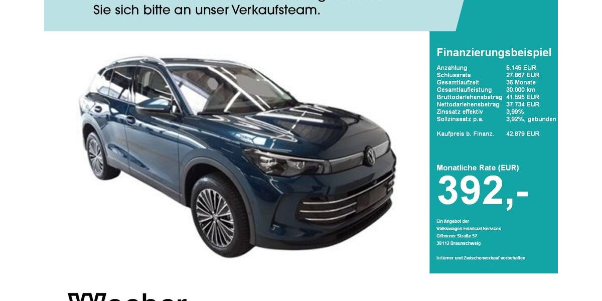 VW Tiguan 5.619 km 42.879 &euro; Herrenberg 71083