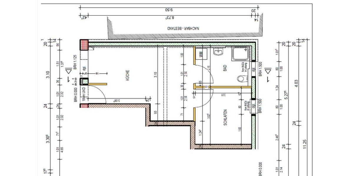 Erdgeschoßwohnung Weil der Stadt - 1 Zimmer, 35 m&sup2;, 560&euro; | Angebot:25958699