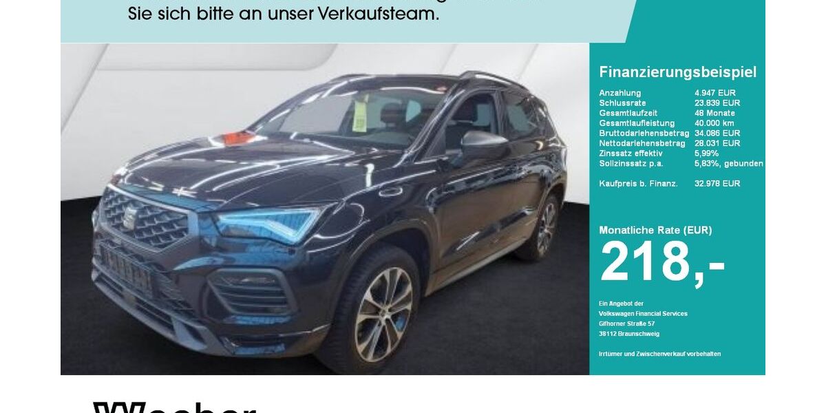 Seat Ateca 24.049 km 32.978 &euro; Herrenberg 71083