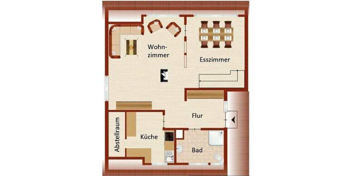 Maisonettenwohnung Renningen - 2.5 Zimmer, 80 m&sup2;, 330.000&euro; | Angebot:27023753