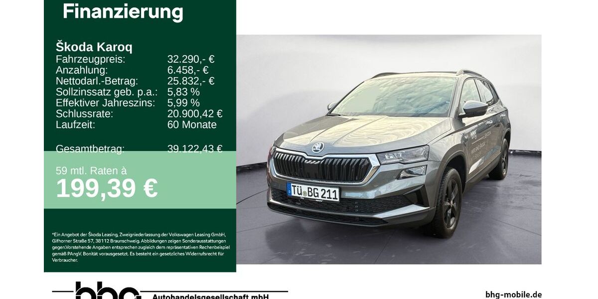 Skoda Karoq 7.826 km 32.290 &euro; Tübingen 72072