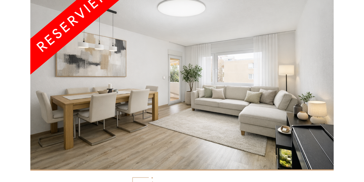 Etagenwohnung Böblingen Dagersheim - 3.5 Zimmer, 72 m&sup2;, 289.000&euro; | Angebot:24802869