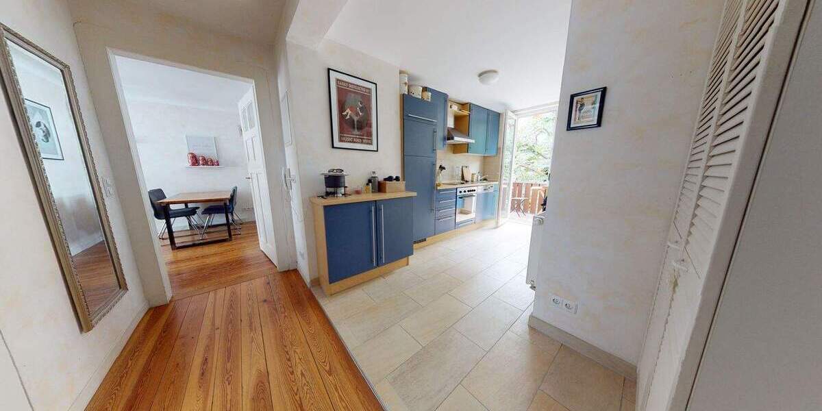 Etagenwohnung Stuttgart West - 3 Zimmer, 62 m&sup2;, 1.090&euro; | Angebot:25772262