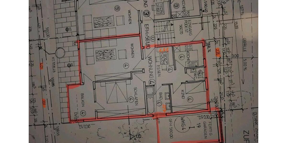 Hochparterre Jettingen - 3 Zimmer, 80 m&sup2;, 270.000&euro; | Angebot:25960897