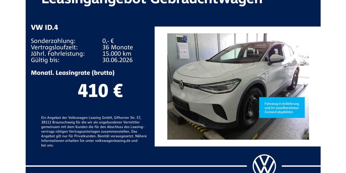 VW ID.4 58.508 km 29.930 &euro; Stuttgart-Wangen 70188