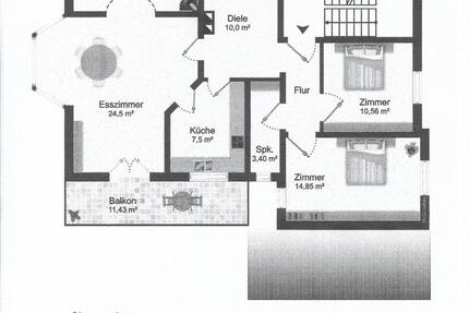 Wohnung Lichtenstein - 4 Zimmer, 120 m&sup2;, 1.250&euro; | Angebot:25087484