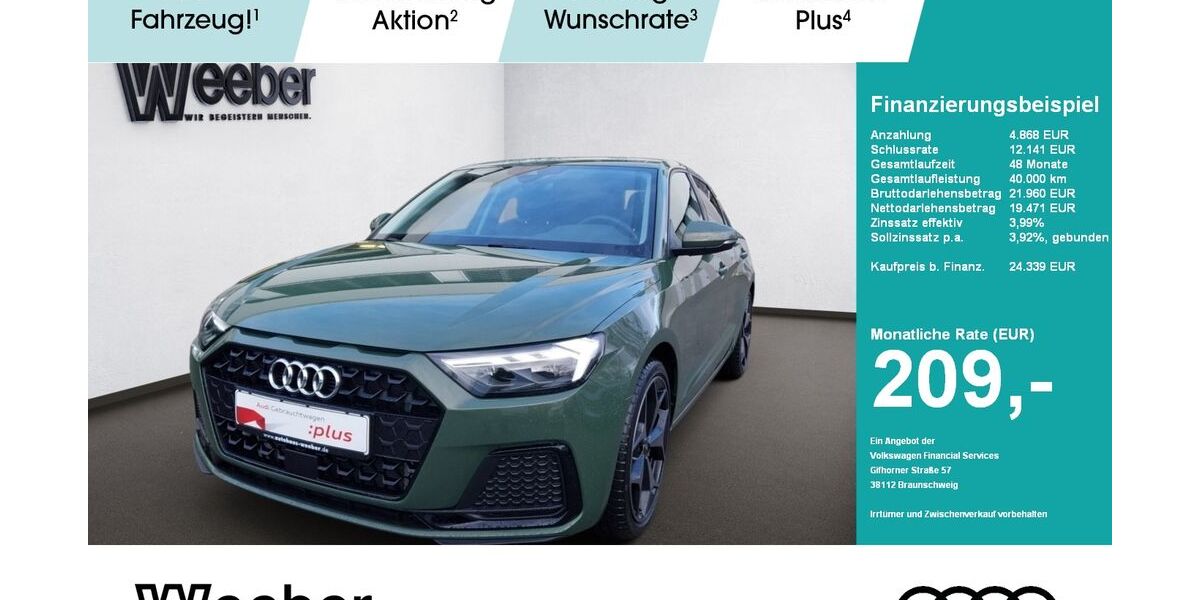 Audi A1 9.188 km 24.339 &euro; Herrenberg 71083