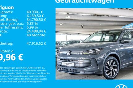 VW Tiguan 1.505 km 39.930 &euro; Stuttgart-Wangen 70188