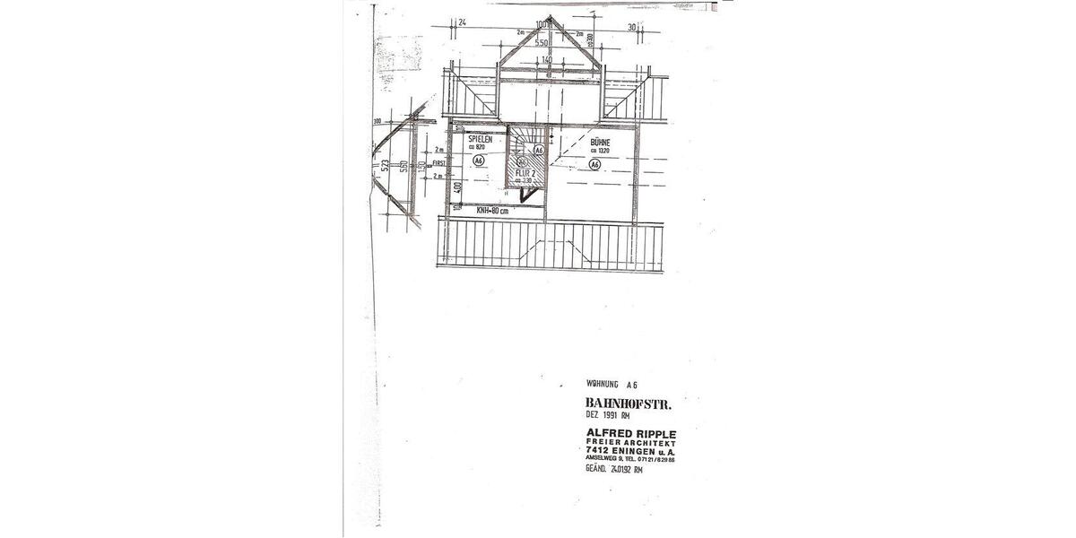Maisonettenwohnung Eningen unter Achalm - 2 Zimmer, 76 m&sup2;, 265.000&euro; | Angebot:26165697