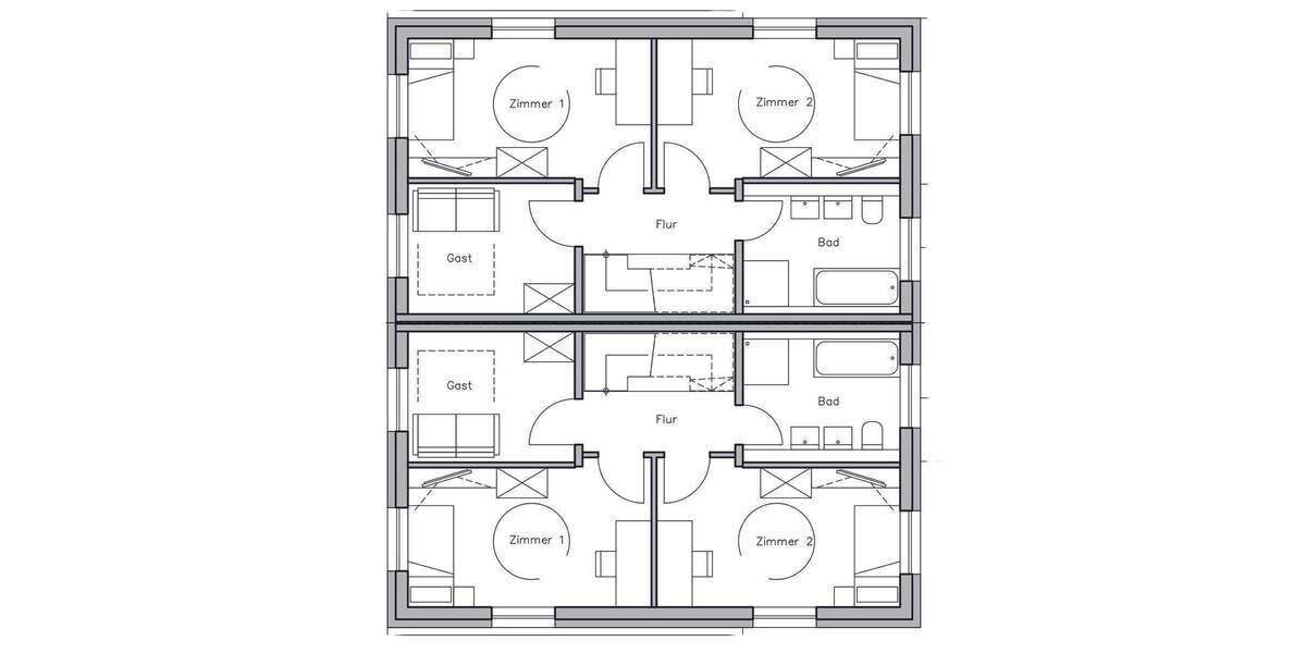 Doppelhaushälfte Ostelsheim - 6 Zimmer, 157 m&sup2;, 662.941&euro; | Angebot:25772224